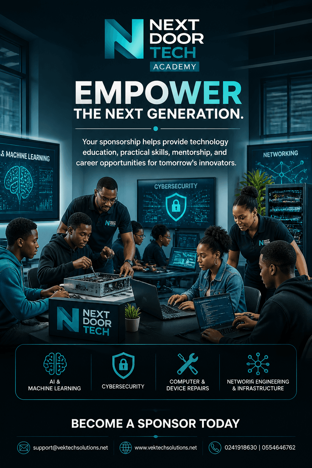 SPONSORSHIPCampaignEMPOWER THE NEXT GENERATION.PromptCreate a premium sponsorship campaign for…
