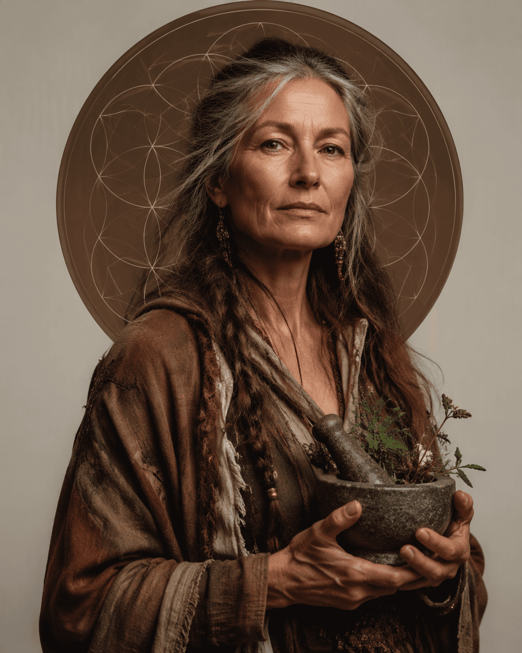 Create a cinematic portrait of a character archetype —…