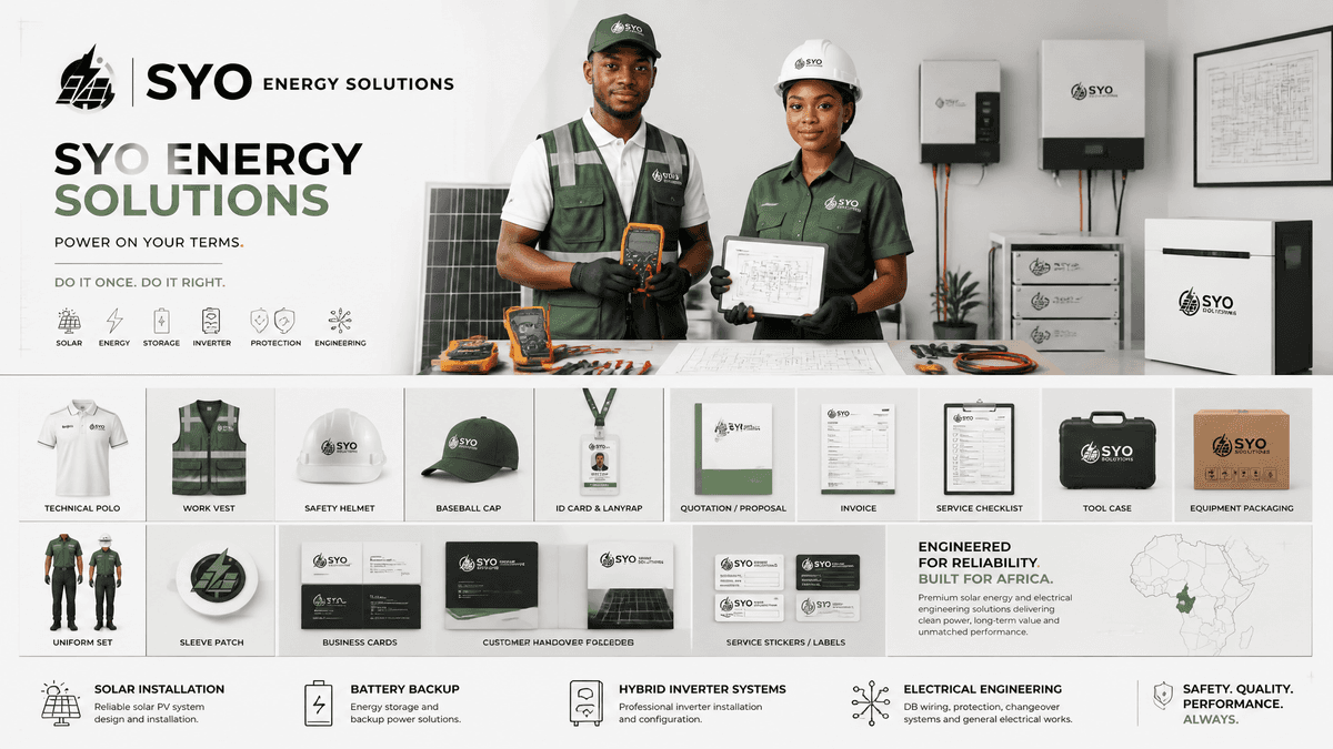 SYO ENERGY SOLUTIONS — PREMIUM BRAND VI / WORKWEAR…