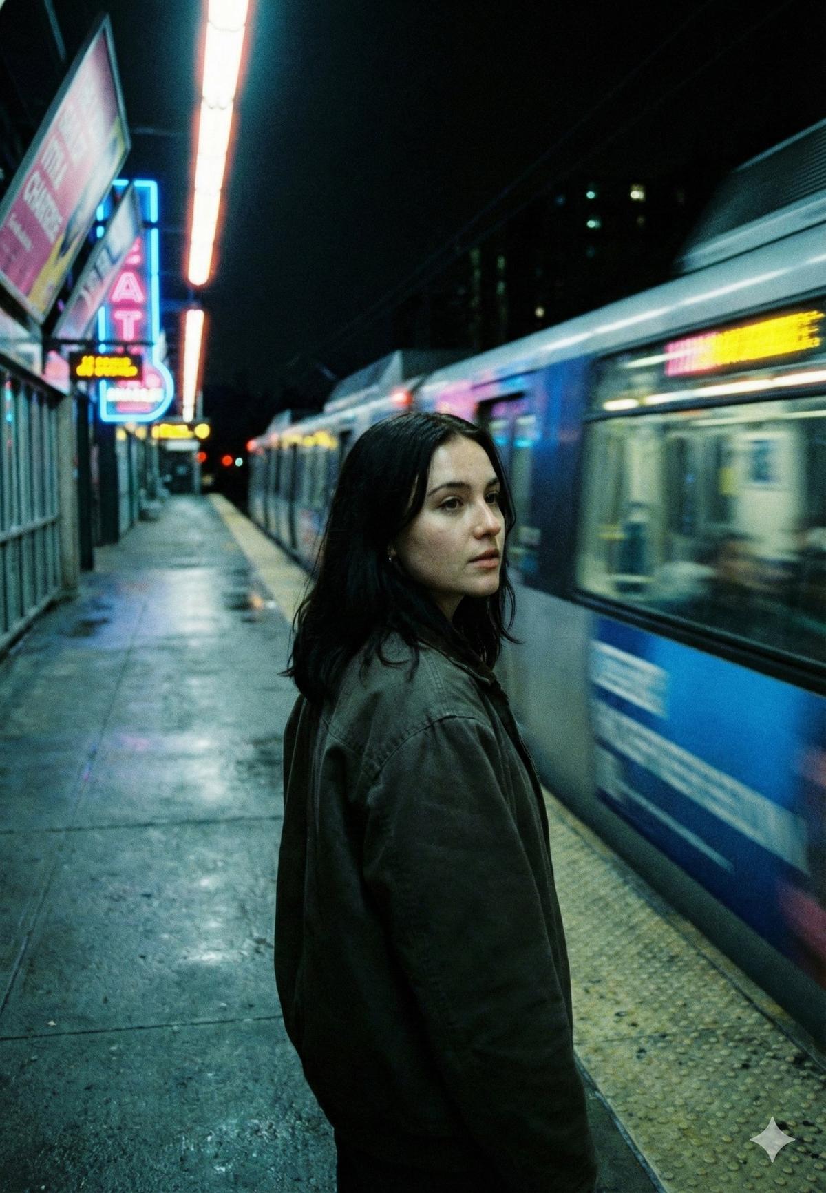{ "model": "Nano Banana Pro", "scene": "Underground metro platform…