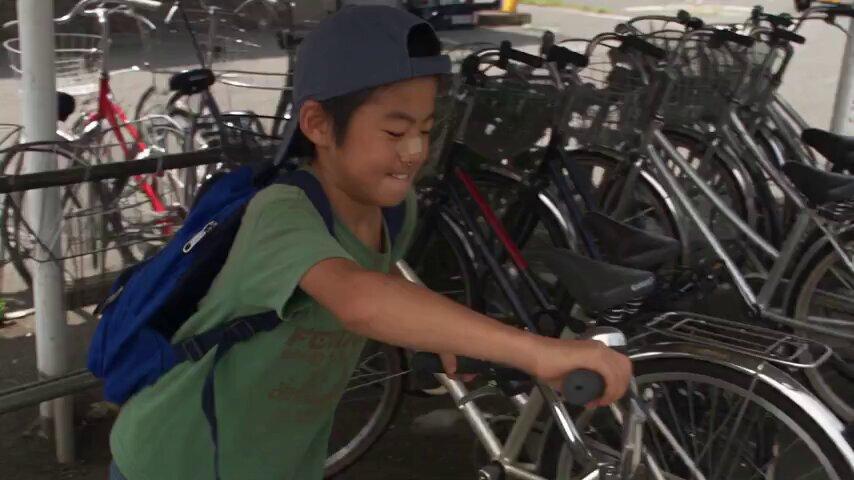 Bicycle AI prompt example — Nostalgic 2000s Japanese Boyhood