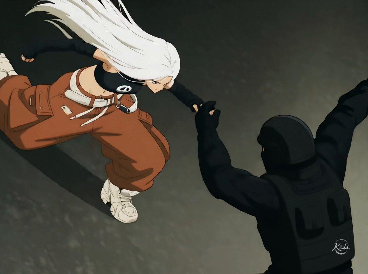 Seedance 2.5 prompt example — Teleport Combat Anime Sequence