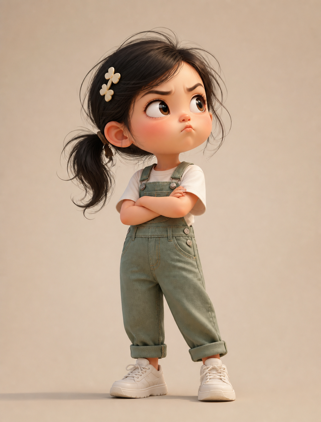Subject and Action High-quality 3D chibi character render ofโฆ