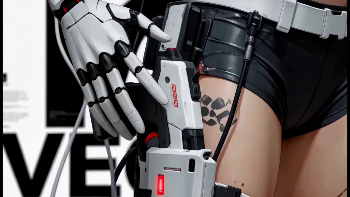 summary: [reference generation] 制作一条完整的 15 秒、16:9、冰蓝色动态版式动漫角色 PV，包含 16 个主要视觉节拍，分为四组节奏段。视觉使用白色留白、冰蓝主色、黑色巨型字母、钴蓝几何线条和少量红色设备状态灯。动作由科技手枪、跳跃、滑行、瞄准和落地触发。分屏并置不同元素，而不是重复同一个身体部位。人物与巨大字母产生前后遮挡、穿插和融合。最后两秒从落地动作连续收势到英雄定格。只使用原创短英文："ICE…