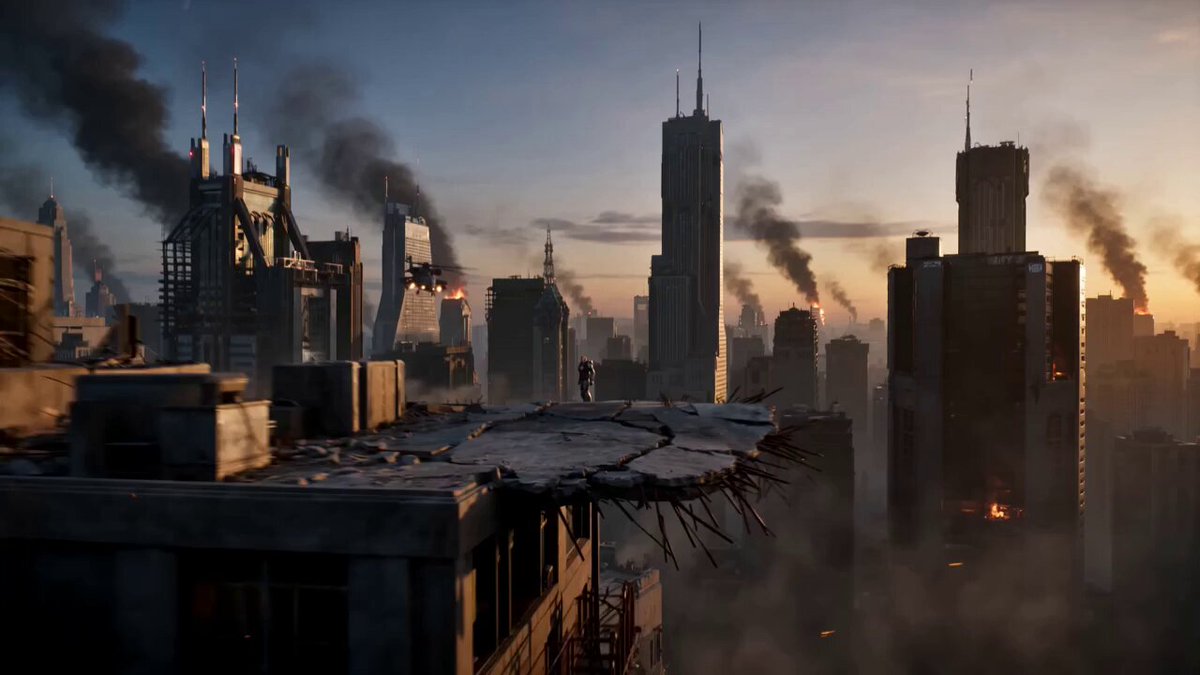 0–3 SEC — THE THREAT A futuristic warzone at…